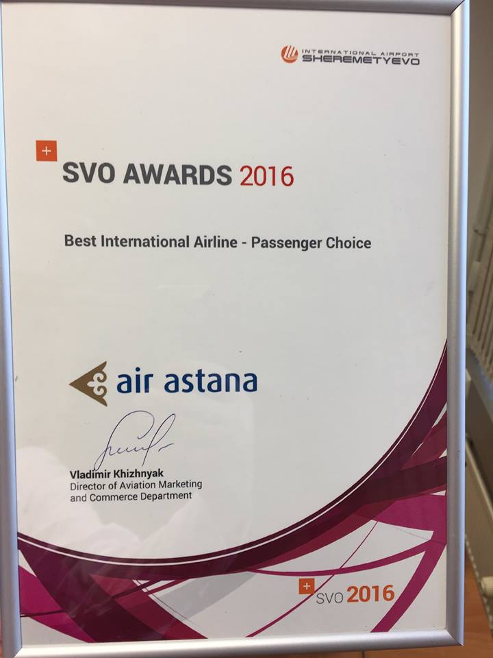 Enlloy Aviation - SVO AWARDS 2016